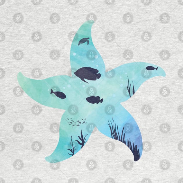 undersea star by EmaDesigns